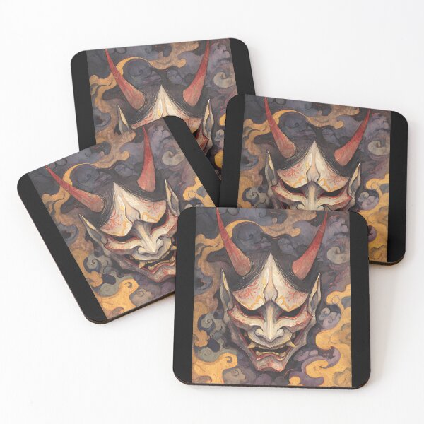 Artikelvorschau, Geheimnisvolle japanische Hannya-Maske entworfen und verkauft von bapupa.