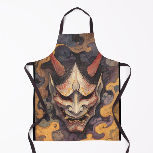 Item preview, Mysterious Japanese Hannya Mask designed and sold by bapupa.