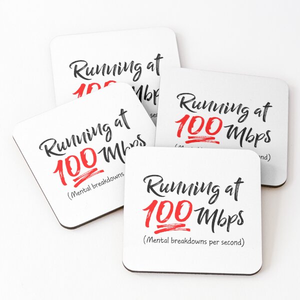 Item preview, Running at 100-emoji Mbps designed and sold by oops-I-drew-again.