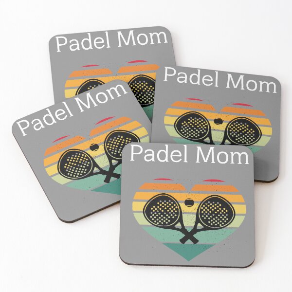 Item preview, Retro Padel Mum - Vintage Padel Rackets Graphic Tee designed and sold by Moyeri.
