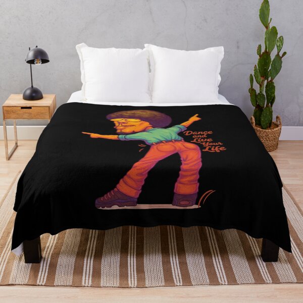 Item preview, Dance and Live Your Life – Funky Retro Disco Character Illustration designed and sold by Trendora Studio.