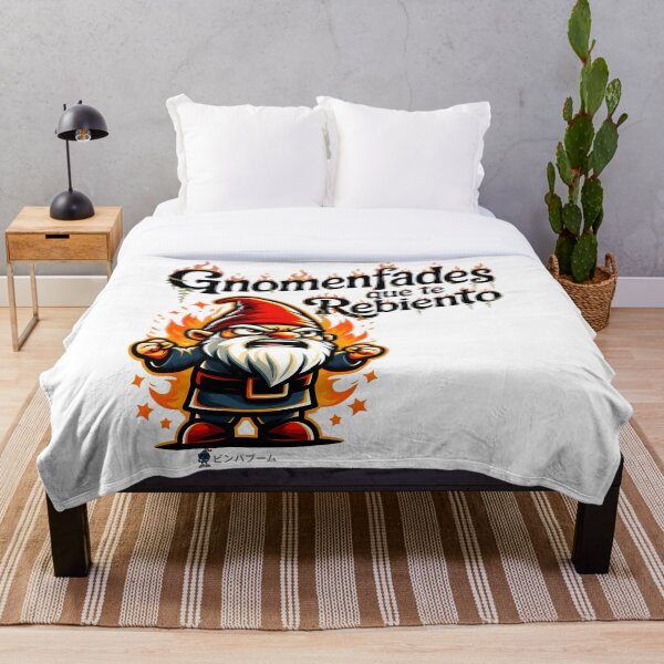 Item preview, Gnome Fades That I'll Burst You | Grumpy Gnome Spanish Humor designed and sold by BimbaBoom.