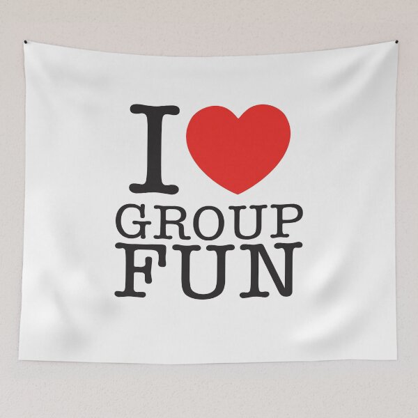 Item preview, I Love Group Fun designed and sold by shitpostee.