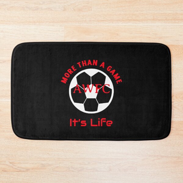 Item preview, More Than a Game It’s Life AWFC Arsenal Women Soccer Club Fan Red & White  designed and sold by WhackingTax.