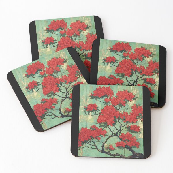 Item preview, Delicate Japanese Azaleas Art designed and sold by bapupa.