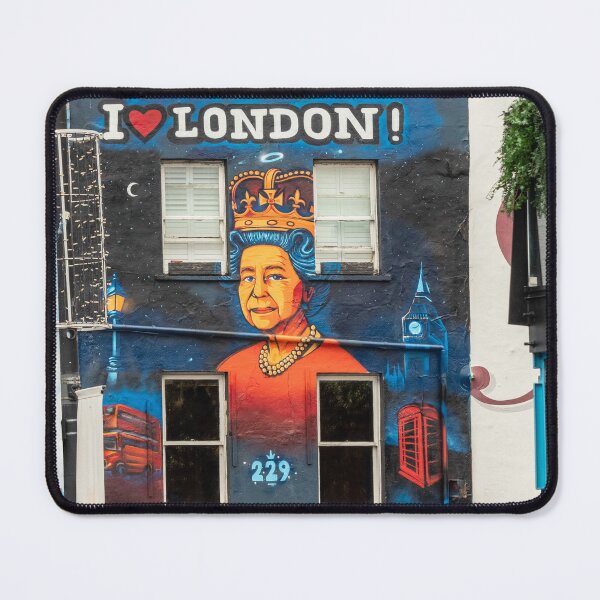 Item preview, I Love London mural, Camden Market shopfront designed and sold by bailey-cooper.