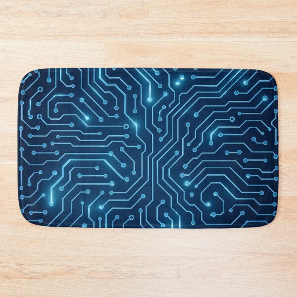 Item preview, Neon Circuit Flow designed and sold by Kaleidoscope Print.