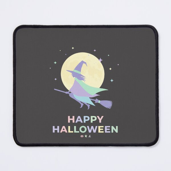 Item preview, Witch Flying on Broomstick Cake - Happy Halloween designed and sold by DibuHumor.