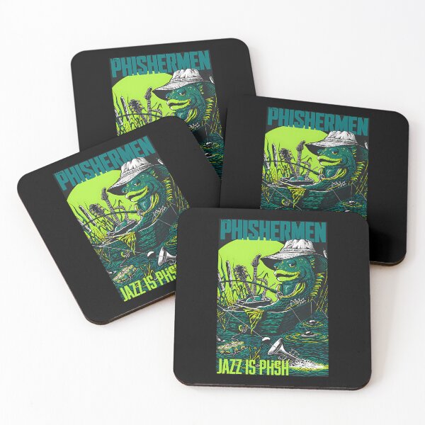 Artikelvorschau, Musik-Tour-Logo Legend Band Phishermen Jazz is Phish entworfen und verkauft von AndyBaird24.