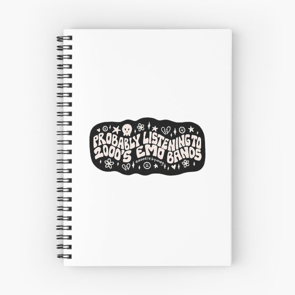 Item preview, Probably Listening To 2000'S Emo Bands designed and sold by AliceRGarlick.
