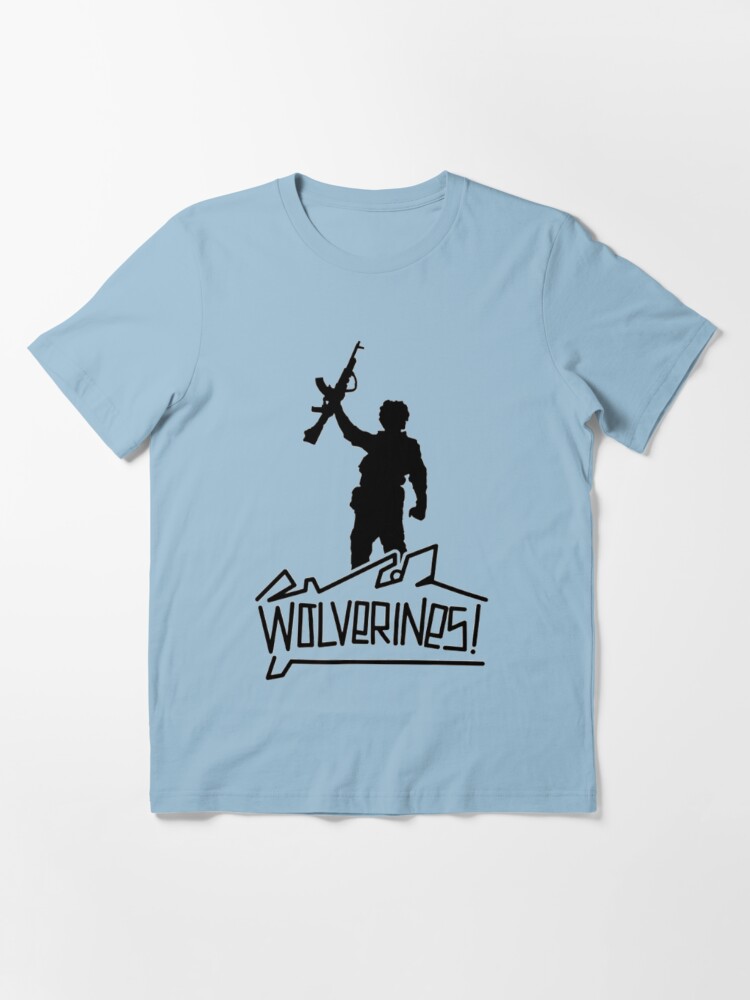 wolverines t shirt red dawn