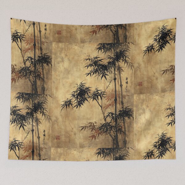 Item preview, Serene Japanese Bamboo Art designed and sold by bapupa.