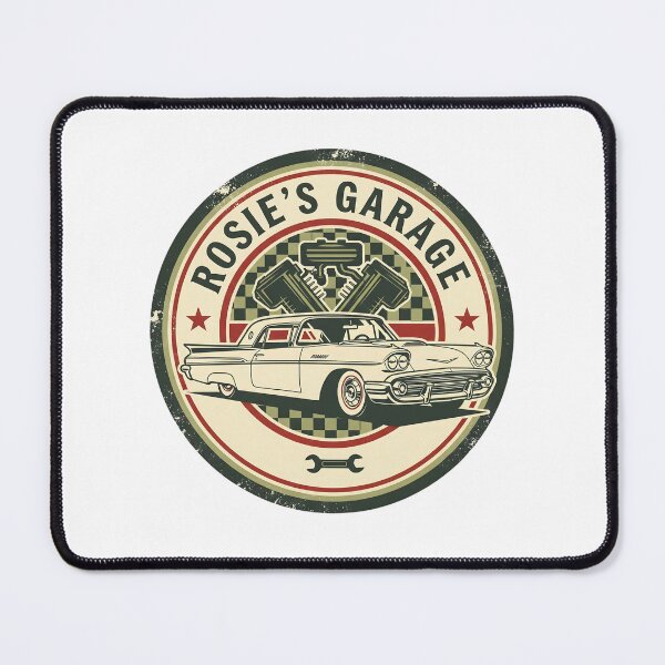 Item preview, Rosie's Garage | Ornate Quality Seal designed and sold by RedDelaney.