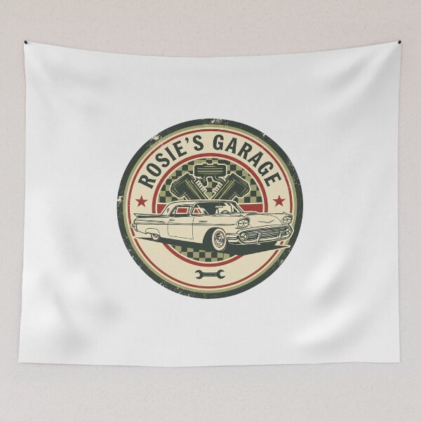 Item preview, Rosie's Garage | Ornate Quality Seal designed and sold by RedDelaney.