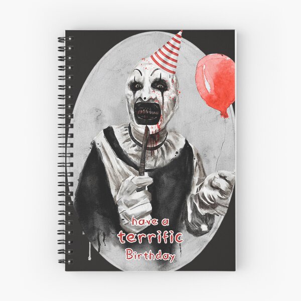 Item preview, Have A Terrific Birthday Terrifier designed and sold by SamanthaWalk8.
