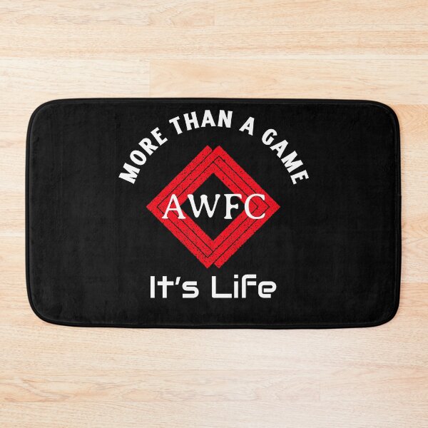 Item preview, More Than a Game It’s Life AWFC Arsenal Women Soccer Club Fan Red & White  designed and sold by WhackingTax.