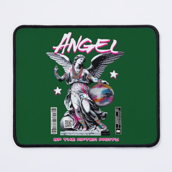 Item preview, After Party Angel - Techno Music Rave DJ designed and sold by Drapeganics.