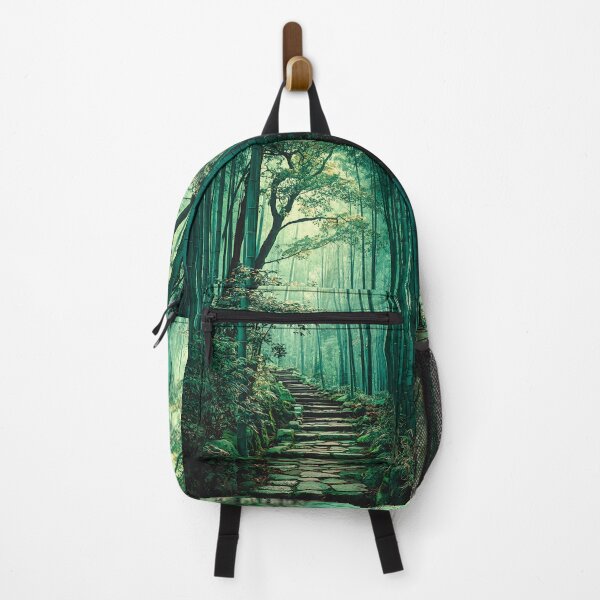 Item preview, Peaceful Japanese Bamboo Forest Art designed and sold by bapupa.
