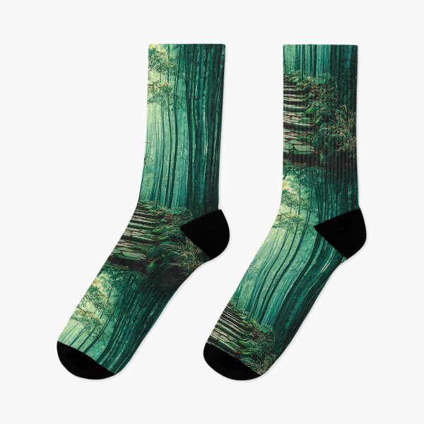 Item preview, Peaceful Japanese Bamboo Forest Art designed and sold by bapupa.