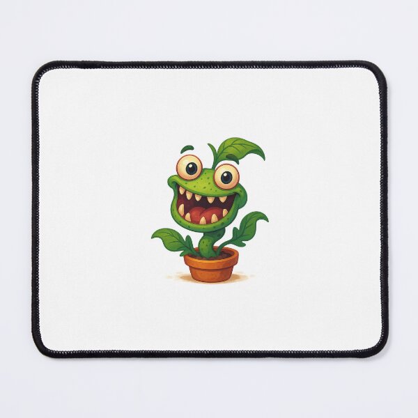 Item preview, Funny Monster Plant – Cute Quirky Cartoon Design designed and sold by naelnaelnael.