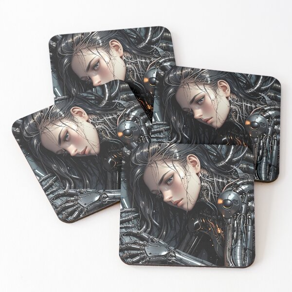 Item preview, The most beautiful face of cyberpunk designed and sold by Popvira-Store.