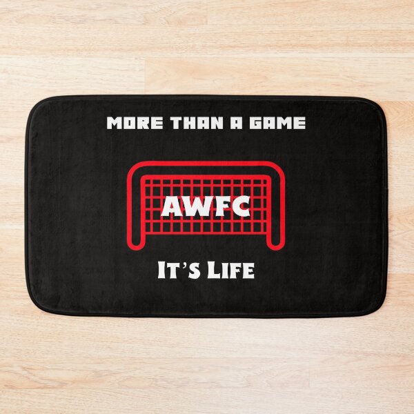 Item preview, More Than a Game It’s Life AWFC Arsenal Women Soccer Club Fan Red & White  designed and sold by WhackingTax.