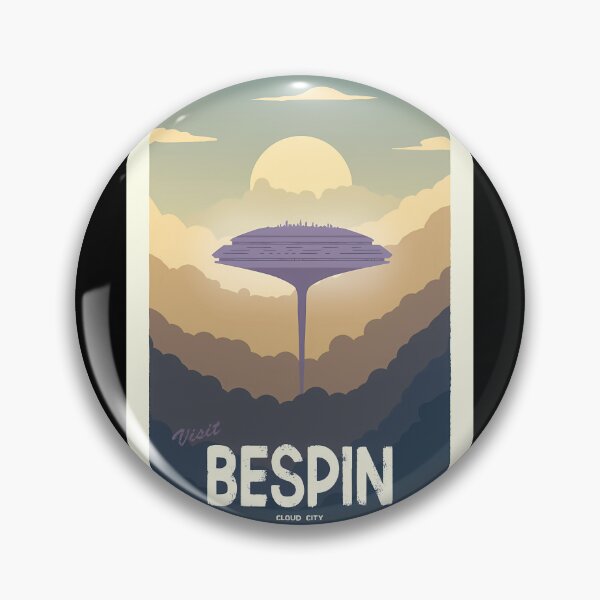 Item preview, Bespin Retro Travel Poster designed and sold by RolandoHam.