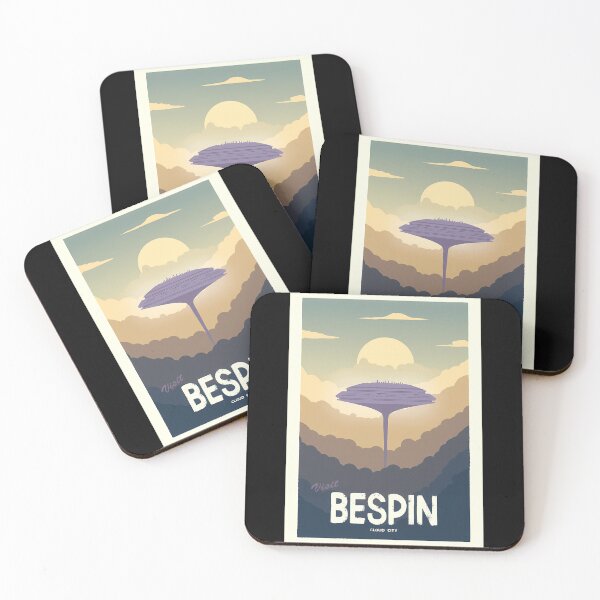 Item preview, Bespin Retro Travel Poster designed and sold by RolandoHam.