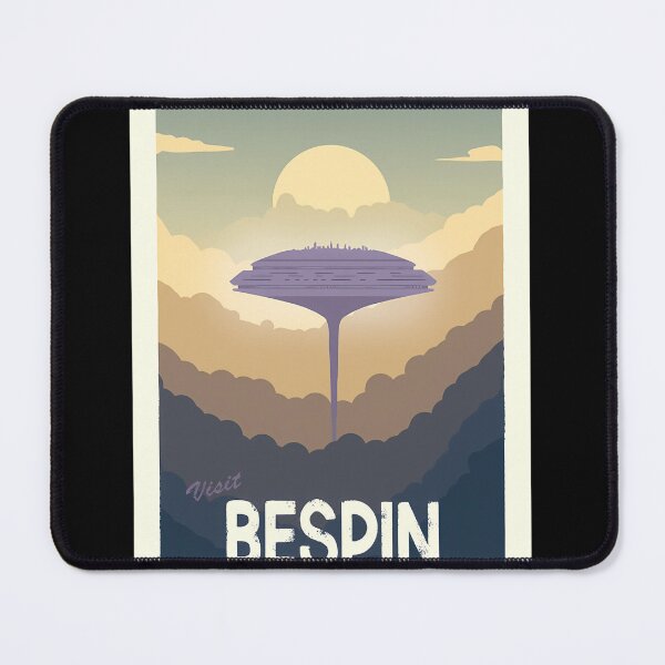 Item preview, Bespin Retro Travel Poster designed and sold by RolandoHam.