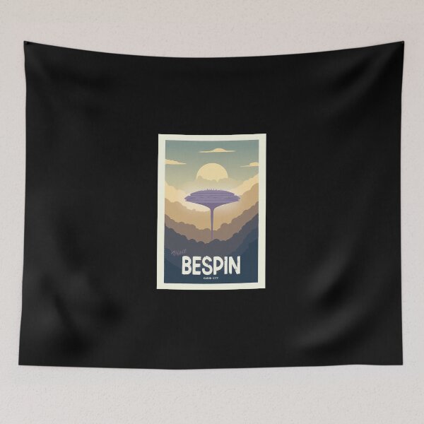 Item preview, Bespin Retro Travel Poster designed and sold by RolandoHam.