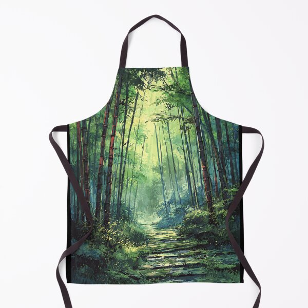 Item preview, Serene Japanese Bamboo Forest Art designed and sold by bapupa.