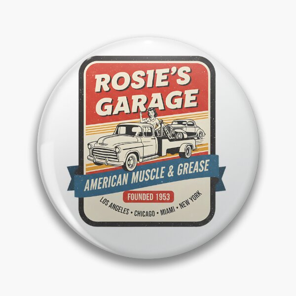 Item preview, Rosie's Garage | Roadside Rescue designed and sold by RedDelaney.