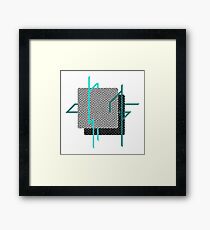 isometric Framed Print