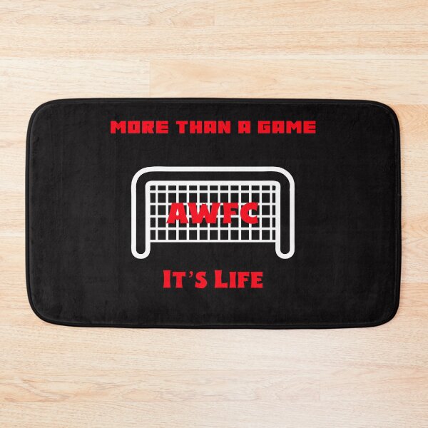 Item preview, More Than a Game It’s Life AWFC Arsenal Women Soccer Club Fan Red & White  designed and sold by WhackingTax.