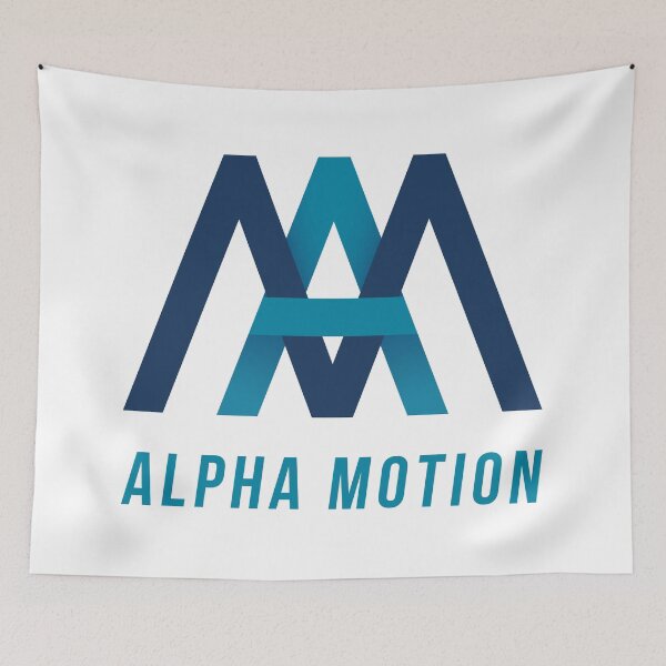 Item preview, Alpha Motion 1 – Modern Geometric AM Logo | Minimalist Sports & Tech Design designed and sold by Vextura.