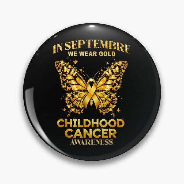 Artikelvorschau, Im September tragen wir Gold zur Aufklärung über Kinderkrebs entworfen und verkauft von Rognvar.