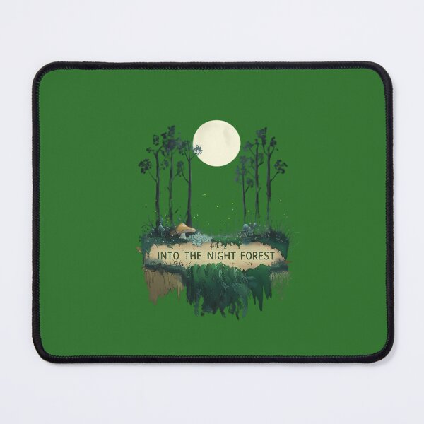 Item preview, Into the Night Forest - Mystical Floating Island Art designed and sold by HilalaC.