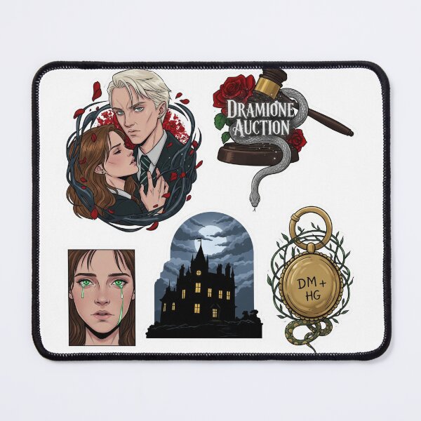 Item preview, Romantic Dramione Fandom Art designed and sold by Nomuradi.