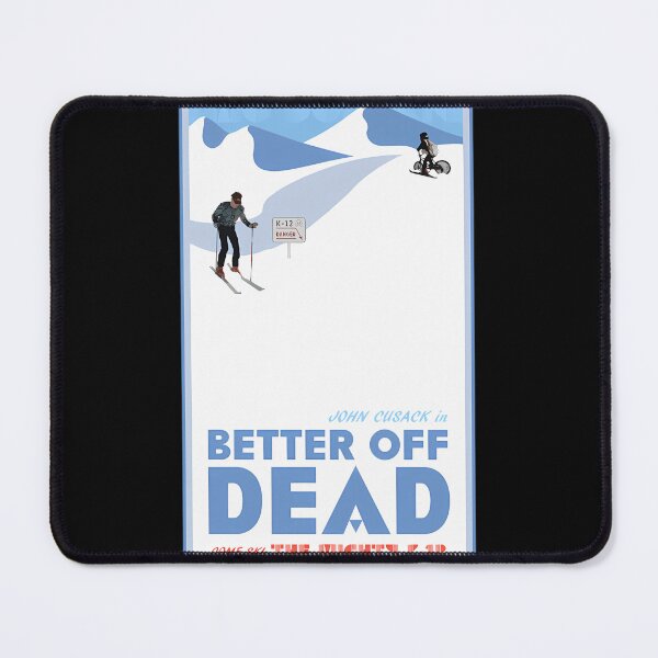 Item preview, Better Off Dead Vintage Ski Poster Spoof - 80S Cult Classic Movie designed and sold by JuancaHeflin.