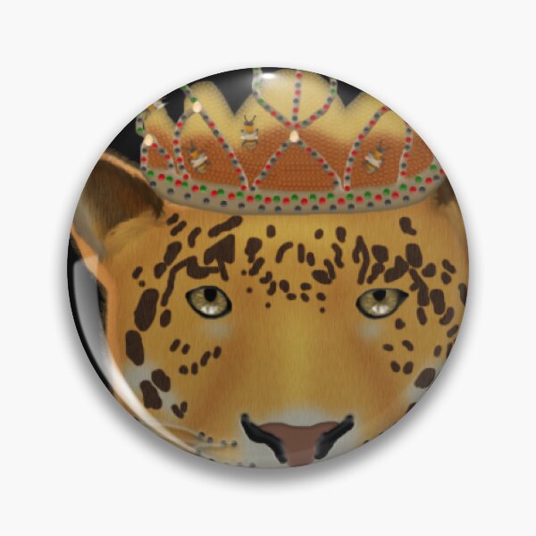 Item preview, Crowned Bee Jaguar  designed and sold by Veronica Padilla.