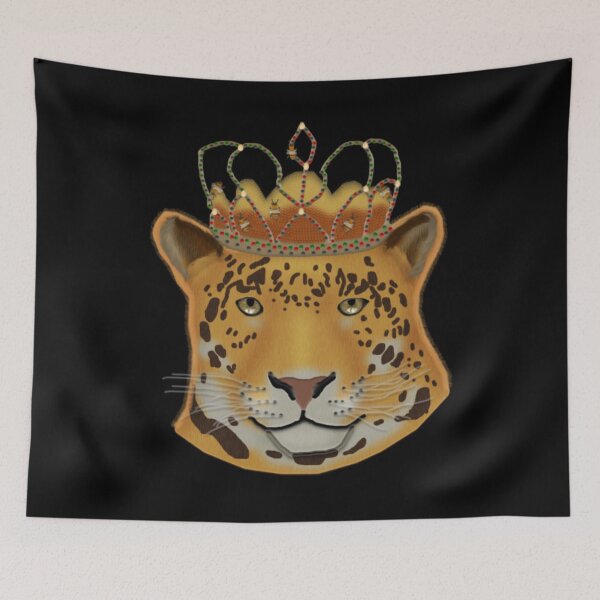 Item preview, Crowned Bee Jaguar  designed and sold by Veronica Padilla.