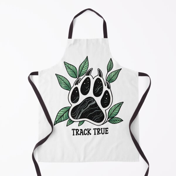 Item preview, Track True – Neo-Traditional Paw Print Design designed and sold by FlowingInkArt.