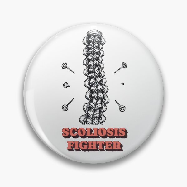 Item preview, Scoliosis Awareness "Scoliosis Fighter" designed and sold by drwhoswifeforever YouTuber.
