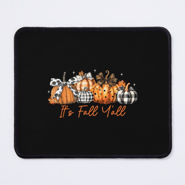 Aperçu de l'œuvre C'est l'automne, vous tous, citrouilles léopard, citrouilles à carreaux, saison d'automne créée et vendue par Rognvar.