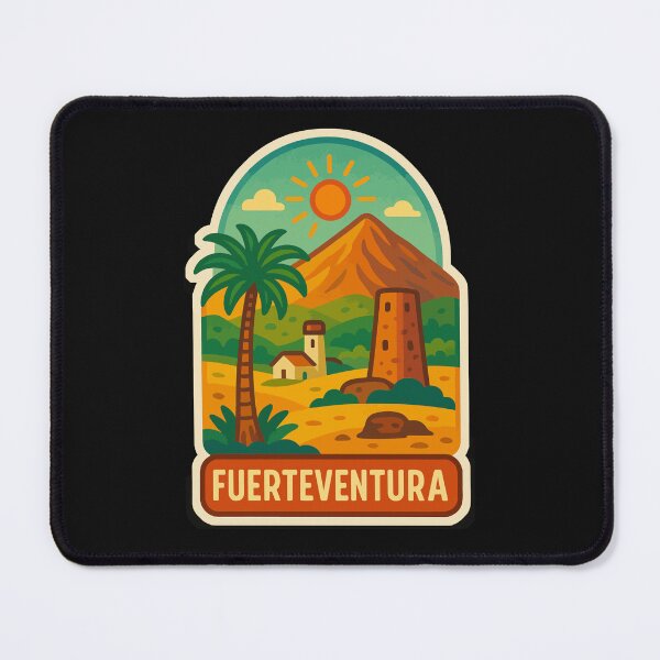 Item preview, Fuerteventura Travel Souvenir Sticker designed and sold by rogue-design.