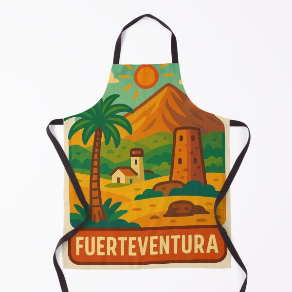 Artikelvorschau, Fuerteventura-Reise-Souvenir-Aufkleber entworfen und verkauft von rogue-design.