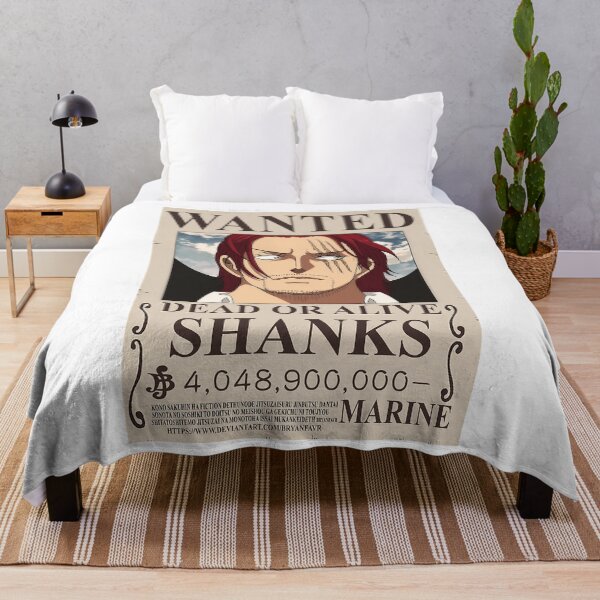 Item preview, Shanks Wanted Poster designed and sold by Franzesch.