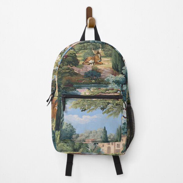 Item preview, Aubusson style Italian villa garden landscape designed and sold by SophieClimaArt.