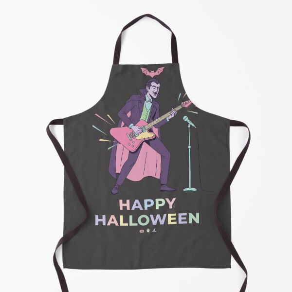 Item preview, Funny Dracula Vampire Rocker Cake - Happy Halloween designed and sold by DibuHumor.