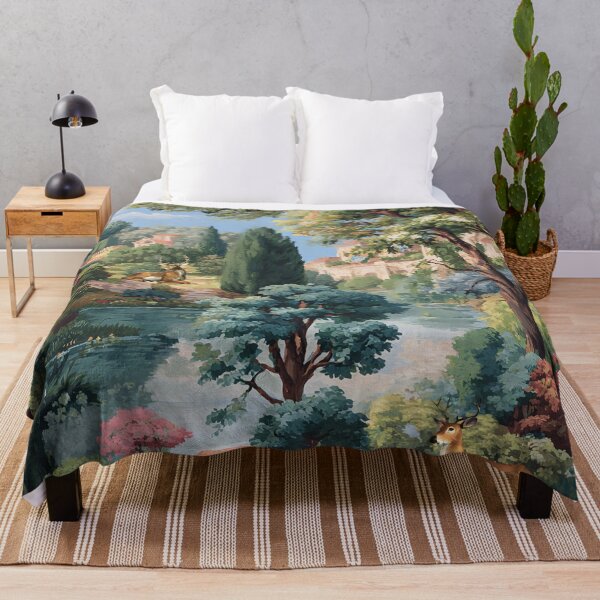 Item preview, Aubusson style Italian villa garden landscape designed and sold by SophieClimaArt.